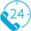 24 hours icon