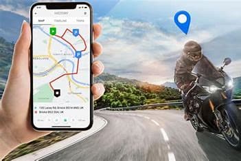 Motorcycle tracking background